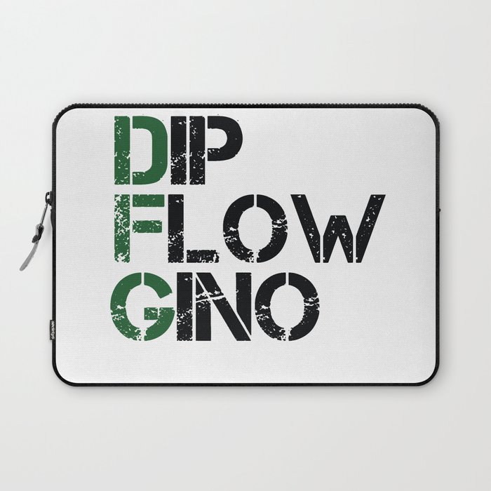 Dip, Flow, Gino Laptop Sleeve