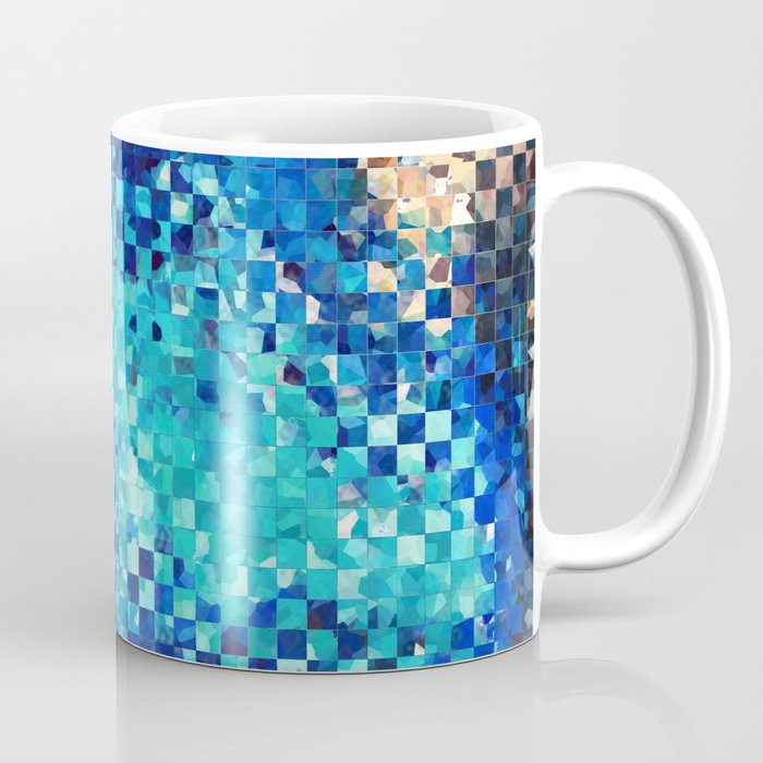 Blue Abstract Art - Pieces 2 - Sharon Cummings Coffee Mug