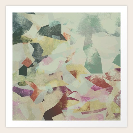 Camouflage V Art Print