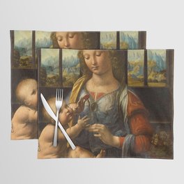 Leonardo da Vinci "Madonna of the Carnation" Placemat