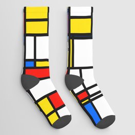 Mondrian Style 2 Socks