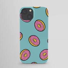 Donut pattern iPhone Case