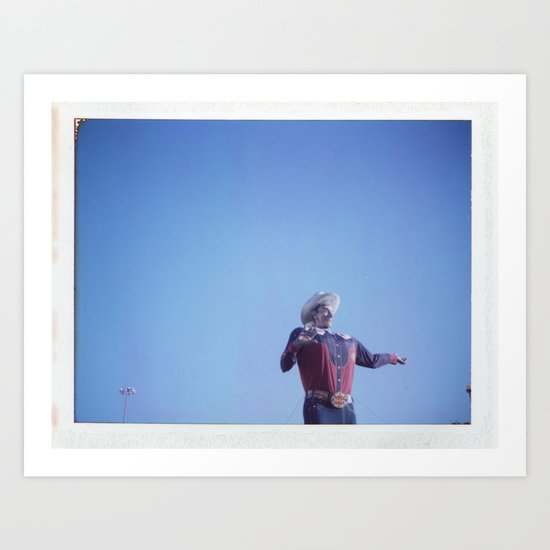 Big Tex02 Art Print
