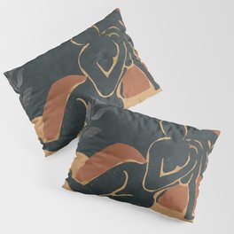 Woman Resting In The Nature Pillow Sham