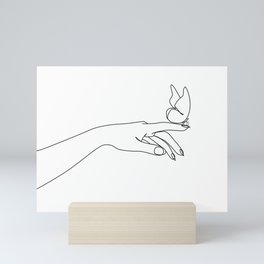 Line Art- Butterfly Mini Art Print