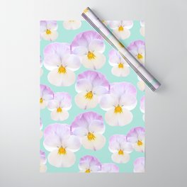 Pansies Dream #1 #floral #pattern #decor #art #society6 Wrapping Paper