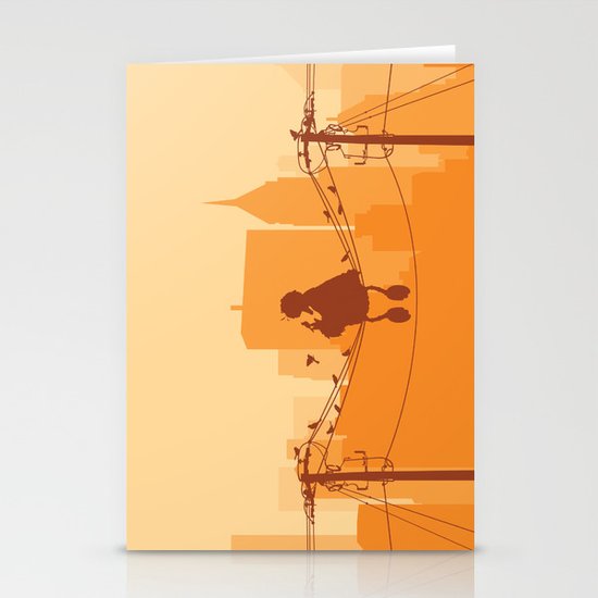 Too Big For The City Stationery Cards