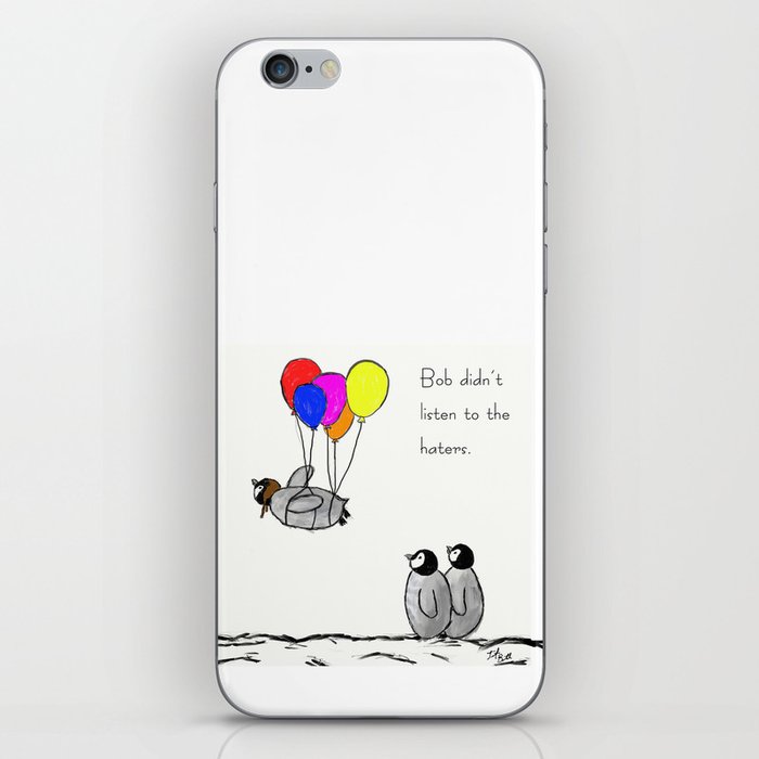 To be a Flying Penguin iPhone Skin