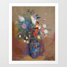 Odilon Redon Vase of Flowers 1905 Art Print
