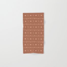 Adobe Cactus Pattern Hand & Bath Towel