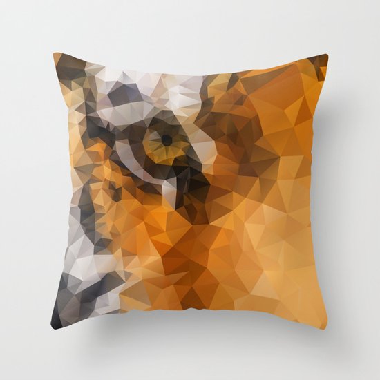 Burning Bright! Throw Pillow