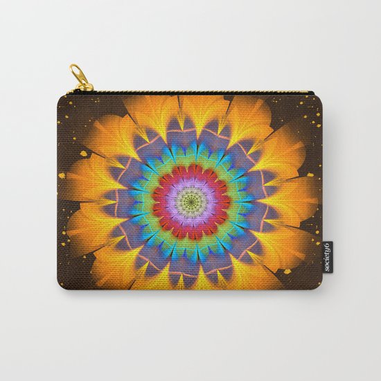 Tropical fantasy flower Carry-All Pouch