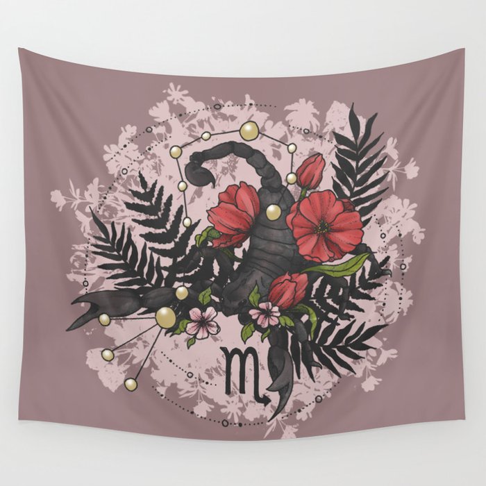 Scorpio tapestry deals