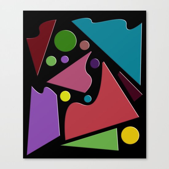 Abstract #307 Canvas Print