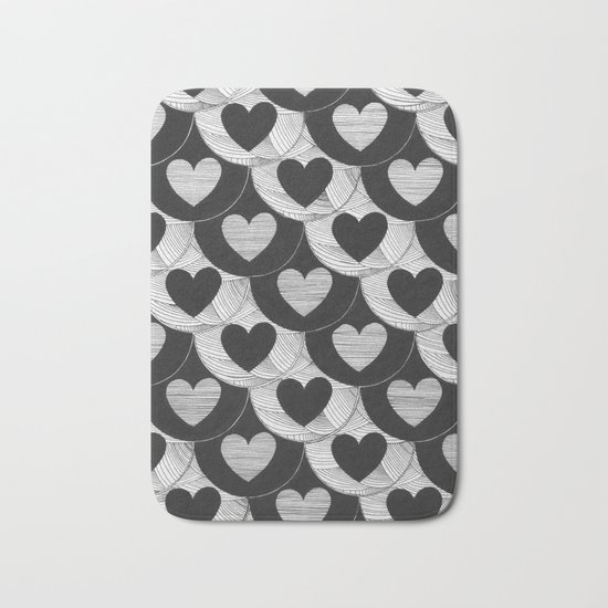 corazones Bath Mat