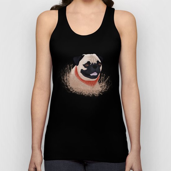 Pug Unisex Tank Top