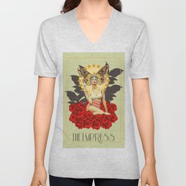 The Empress Tarot V Neck T Shirt