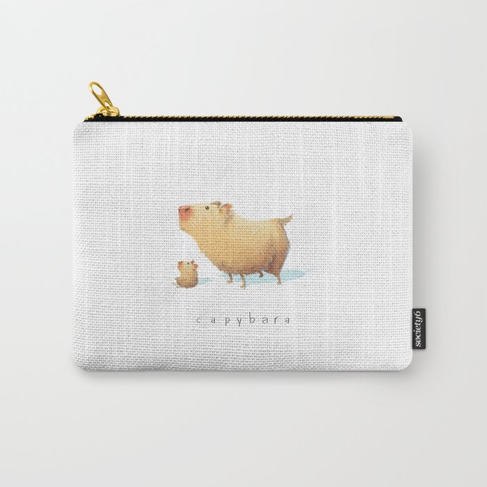Capybara Carry-All Pouch