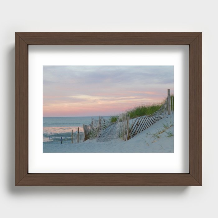 Sunset on Cape Cod Recessed Framed Print