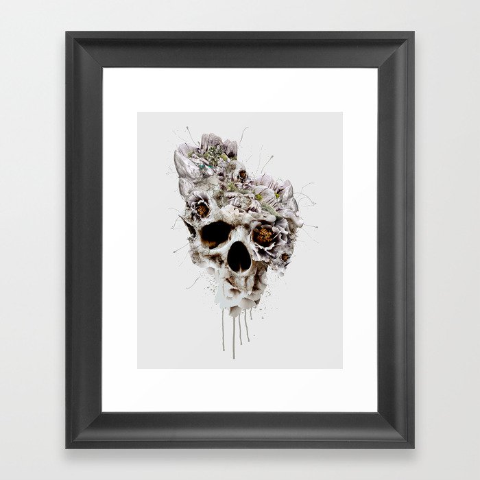 Skull Castle II Framed Art Print