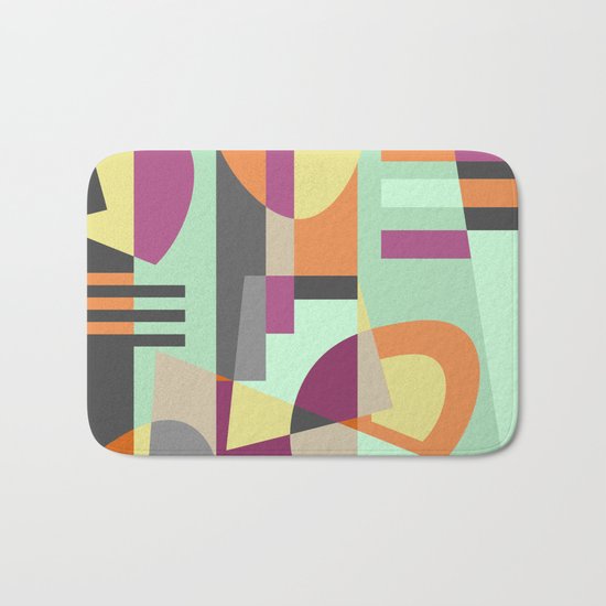 Geometric#11 Bath Mat