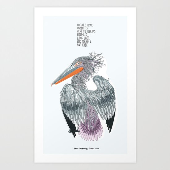 Pelican Island Art Print
