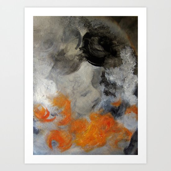 empty hurricane fires Art Print