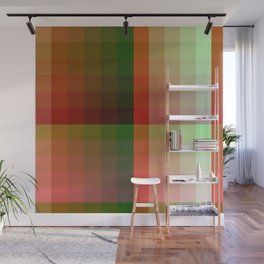 Color harmony ...red , green Wall Mural