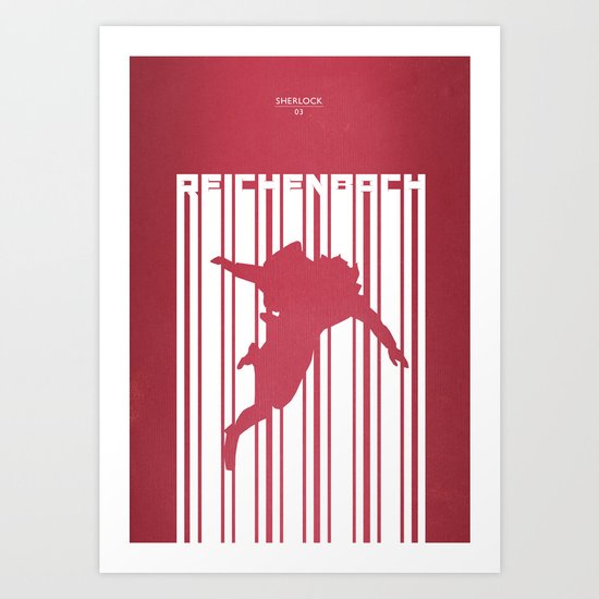 SHERLOCK: REICHENBACH Art Print
