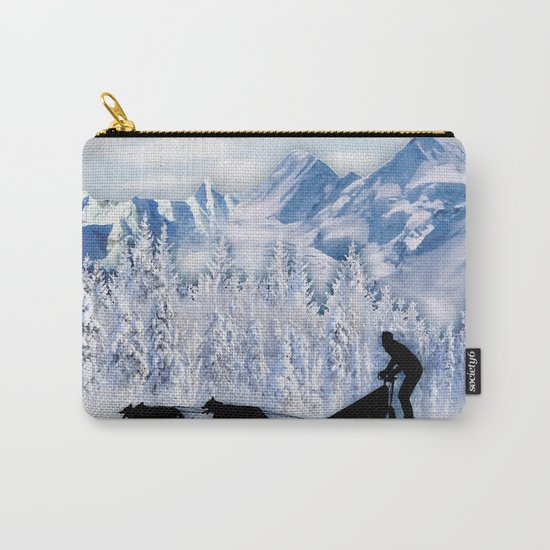 Dogsledding Carry-All Pouch