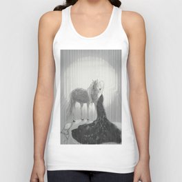 Our Hearts In the Moonlight  Unisex Tank Top