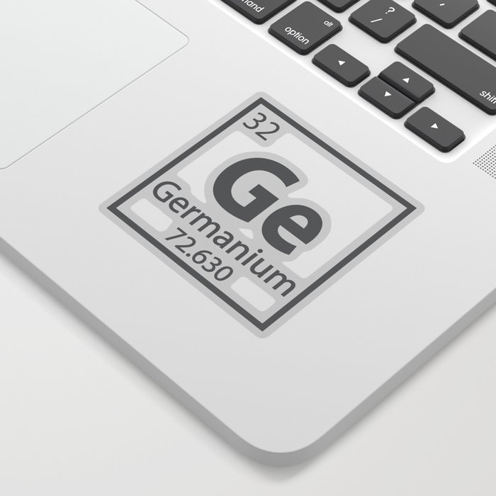 Germanium - Germany Science Periodic Table Sticker