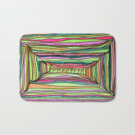 Boxy Bright Bath Mat