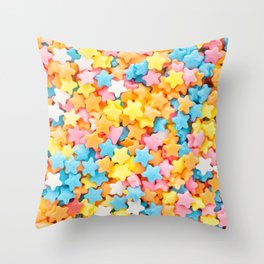 Star Sprinkles | Sweets  Throw Pillow