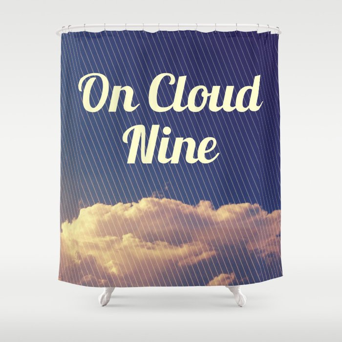 On Cloud Nine Shower Curtain
