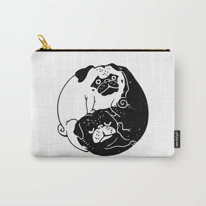 The Tao of Pug Carry-All Pouch