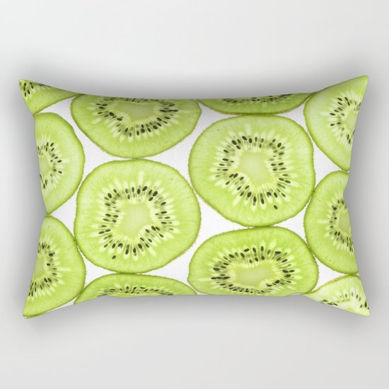 Kiwi Pattern Rectangular Pillow