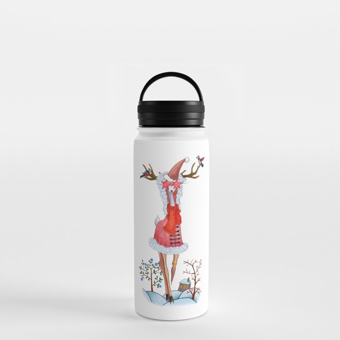 Fashion Christmas Deer 3 Water Bottle