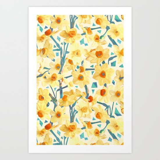 Yellow Jonquils Art Print
