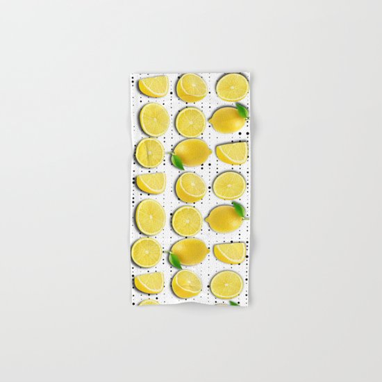 lemon Hand & Bath Towel