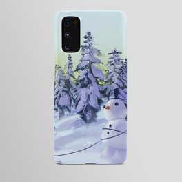 Snowman ballad Android Case