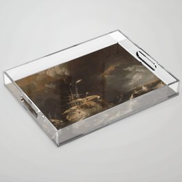 Ludolf Bakhuizen Acrylic Tray