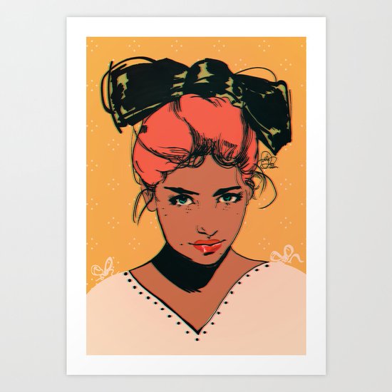 bow Art Print