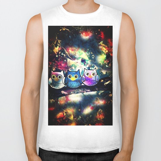 owl-89 Biker Tank
