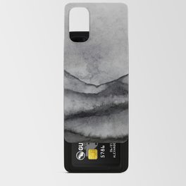 Black AnD White Watercolor Landscape Android Card Case