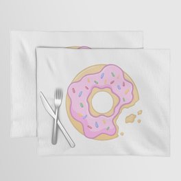 Cute Pink Donut Placemat