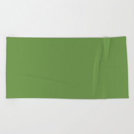 Lattice Green Beach Towel