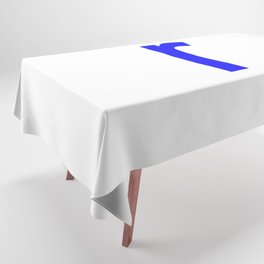 LETTER r (BLUE-WHITE) Tablecloth