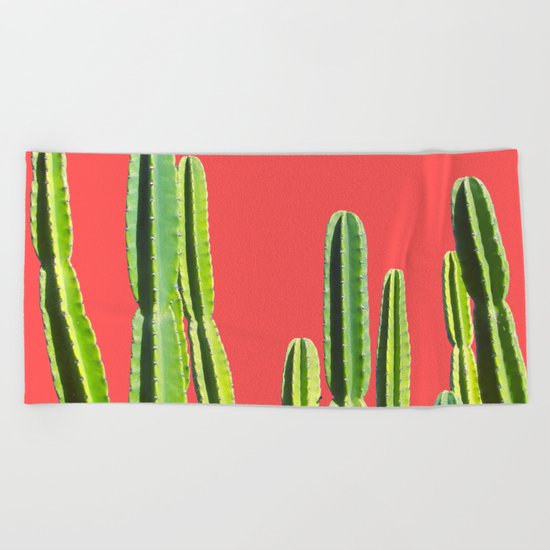 Cactus Beach Towel