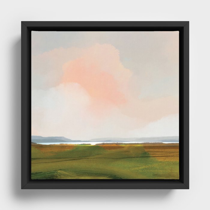 Exe View Framed Canvas